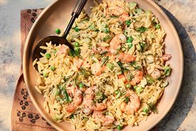 Orzo Pasta Salad with Shrimp