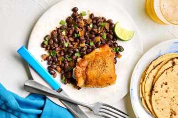 Chile-Lime-Chicken-Thighs-&-Black-Beans