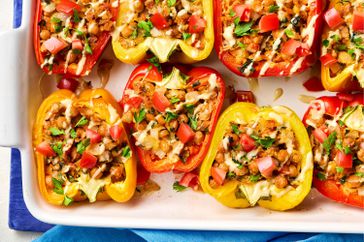 Falafel-Inspired-Stuffed-Peppers