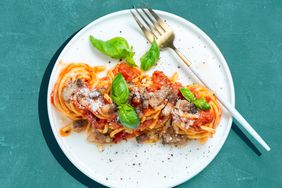 Pasta Amatriciana, Italian Food 