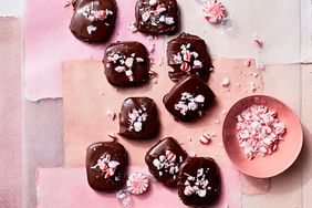 Chocolate Peppermint Shortbreads