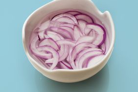 onions in water bowl