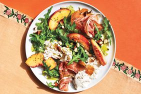 peach-arugula-salad-burrata-cold-dinner-summer-nights