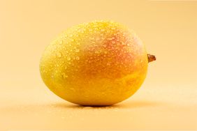 Sweet tropics fruits photo with studio lighting.